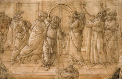 Die Juden an Pfingsten von Sandro Botticelli